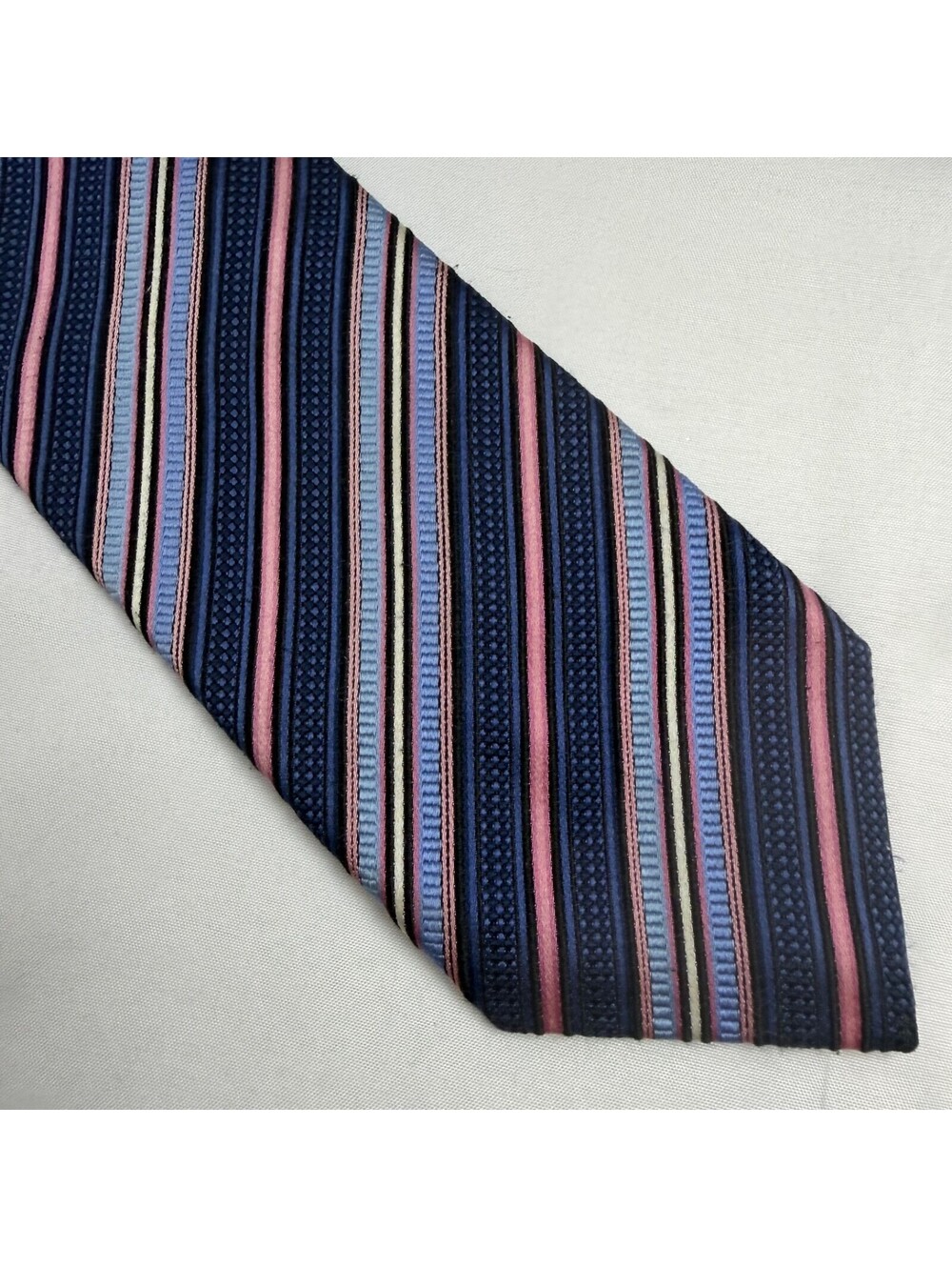 J.Z. Richards Cahill Swain Vintage Long Silk Neck Tie 63" x 3" JG02